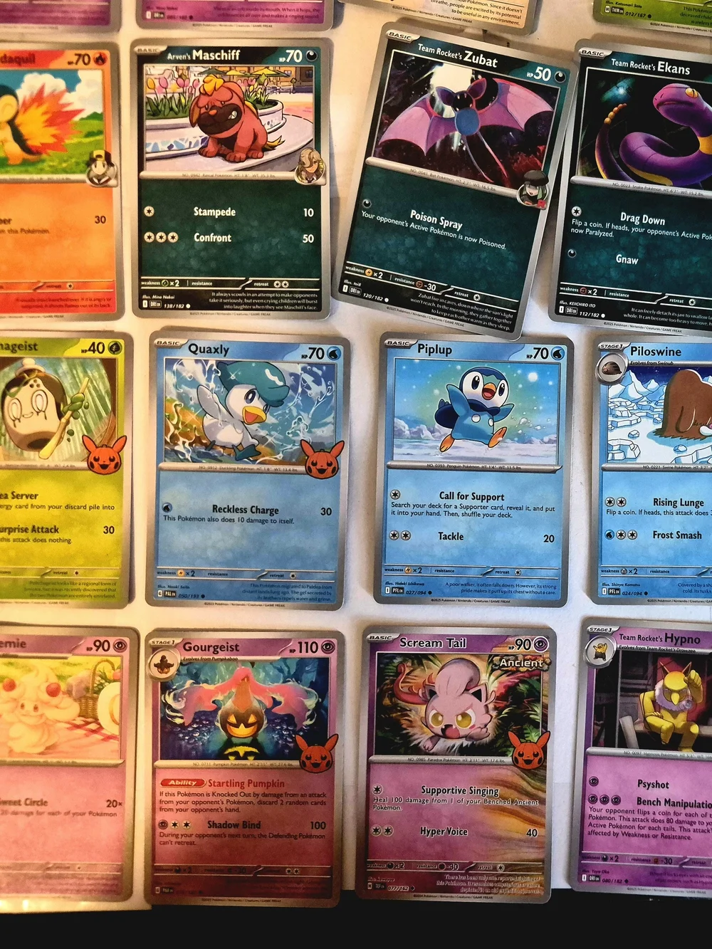 Pokémon trading cards